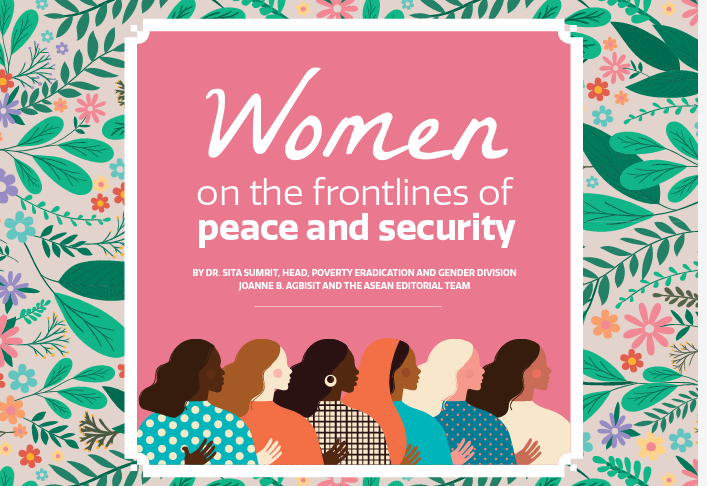 UN Women supporting female former combatants in the Philippines as agents  of peace - WPS-ASEAN